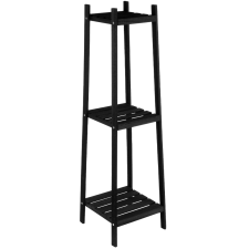 ETAGERE A PLANTES 3 NIVEAUX BOIS NOIR