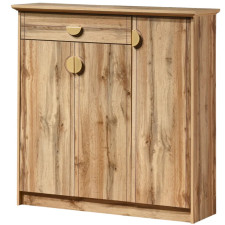 MEUBLE CHAUSSURES WOTAN- AF 7197-3PTES-1 TIROIR BOIS CLAIR