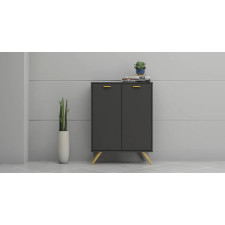 MEUBLE CHAUSSURE SCANDI - LV19 SC19151MP-DG ANTHRACITE