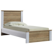 LIT BIANCA - AF 4900 S-90X190 BOIS EFFET LATTES