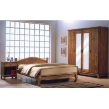 TABLE DE CHEVET ODILIA - NIGHTSTANDODILIA EN BOIS HEVEA MASSIF