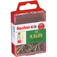 VIS A BOIS FISCHER 4,5 MM x 35 MM BOITE DE 100 PIECES
