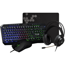 PACK CLAVIER + SOURIS THE G-LAB - COMBO NATRIUM/FR 4-EN-1-NOIR