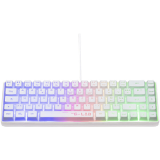 CLAVIER GAMING THE G-LAB KEYZ - HYDROGEN FR MEMBRANE - BLANC