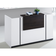 BUREAU COMPTOIR 1600X600X1050 42-06 NOIR BLANC