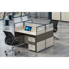 BUREAU DOUBLE COMPTOIR 34-06 168H TIROIR AMOVIBLE 1200x600x1100