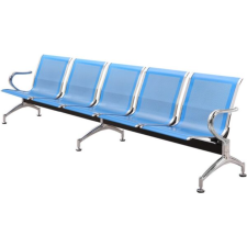 CHAISE 5 PLACES POUR SALLE D ATTENTE 70-18 BLEUES