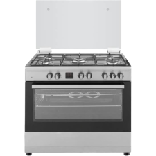 CUISINIERE FROMATIC FC964FESIX 5 FEUX GAZ ET FOUR ELECTRIQUE 96L 90X60CM INOX