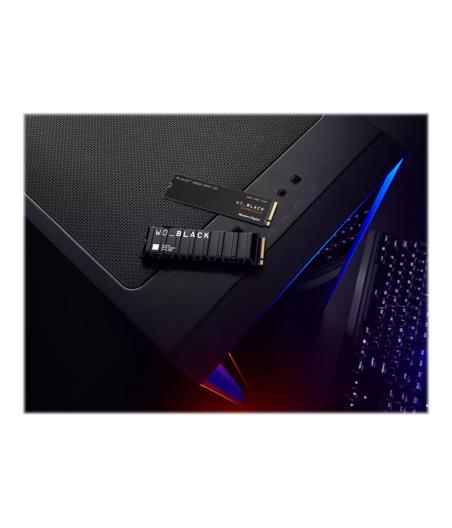 DISQUE DUR SSD INTERNE WD BLACK SN850X 2TO M.2 HEATSINK