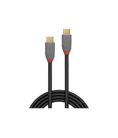 CABLE LINDY CA¢BLE USB 3.1 TYPE C C 5A ANTHRA