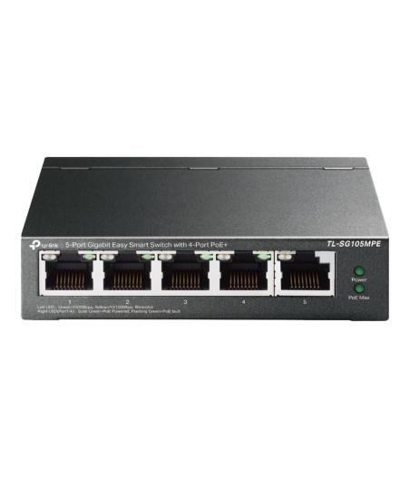 SWITCH POE TP-LINK 5PORT GIGABIT EASY SMART