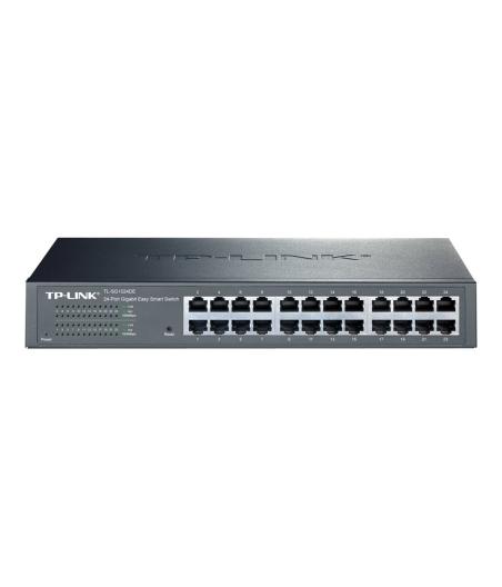 SWITCH TP-LINK 24-PORT GIGABIT EASY SMART SWITC