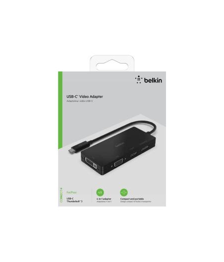 STATION D'ACCUEIL BELKIN ADAPTATEUR USB-C VERS HDMI DP DVI