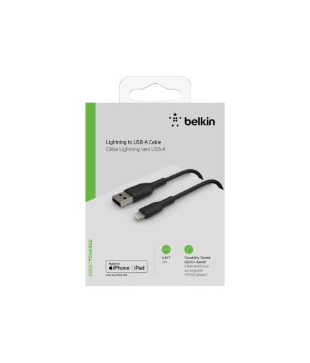 CABLE BELKIN CA¢BLE LIGHTNING USB-A 2M NOIR