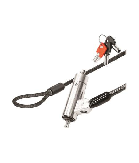 CABLE SECURITE TNB 3IN1 KEYED LOCK T-BAR NANO