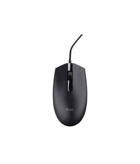 SOURIS SS FIL TRUST TM-101 WIRED MOUSE ECO BLACK