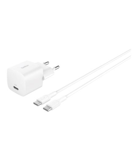 CHARGEUR TELEPHONE BELKIN 25W USB PD WALL CHARGER WITH PPS