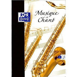 CAHIER MUSIQUE 48 PAGES 210x297 OXFORD 