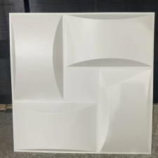 PLAQUES MURALES 3D PVC - D163 BLANCHES