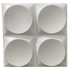 PLAQUES MURALES 3D PVC - D027 BLANCHES
