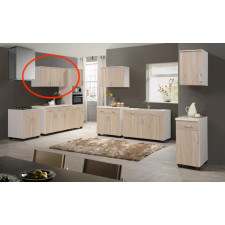 MEUBLE HAUT 3 PORTES SOFIA - 3DWALL