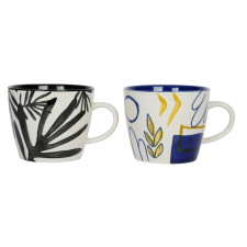 LOT DE 2 TASSES A THE ARTYFOLK 35CL MULTICOLORE