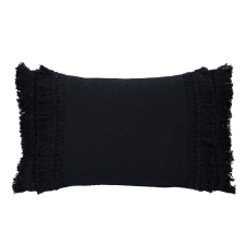 HOUSSE DE COUSSIN AMERIDA 50X30CM NOIR