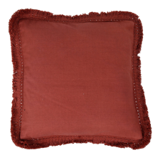 HOUSSE DE COUSSIN AMERIDA 45X45CM TERRACOTTA
