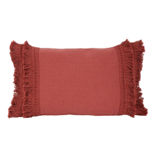 HOUSSE DE COUSSIN AMERIDA EN COTON 50X30CM TERRACOTTA