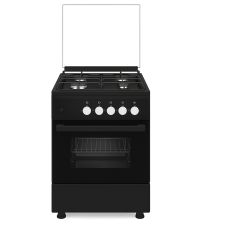 CUISINIERE BELFORD BF60N 4 FEUX ET FOUR GAZ 50X60 NOIR