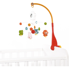 MOBILLE MUSICAL HAPPY ANIMAL ORANGE