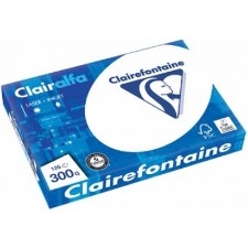 PAPIER BLANC CLAIREFONTAINE 210*297 MM (GRAND FORMAT) 300G 125 FEUILLES