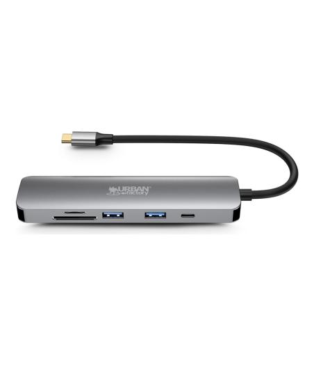 HUB URBAN FACTORY HUBEE 6IN1 USB-C