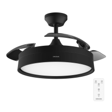 VENTILATEUR DE PLAFOND CECOTEC 0660 3 PALES RETRACTABLES NOIR