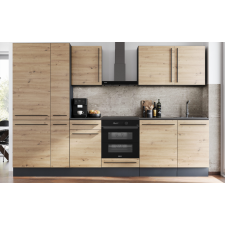 CUISINE COMPLETE PERI IMITATION CHENE ARTISAN 310CM