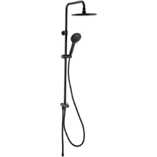 COLONNE DOUCHE BLACK ROMA SWITCH 5 JETS NOIR MAT