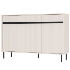 BUFFET OSAKA 3 TIROIRS ET PORTES BEIGE