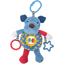 PELUCHE EVEIL DOG BLEU LORELLI 0MOIS+