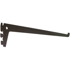 CONSOLE STRAUSS POUR CREMAILLERE SIMPLE 50 CM ACIER EPOXY NOIR