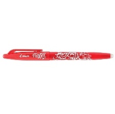 STYLO ROLLER FRIXION BALL - ENCRE GEL - ROUGE - POINTE MOYENNE