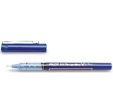 STYLO - ROLLER HI-TECPOINT V7 ENCRE LIQUIDE - BLEU - POINTE MOYENNE