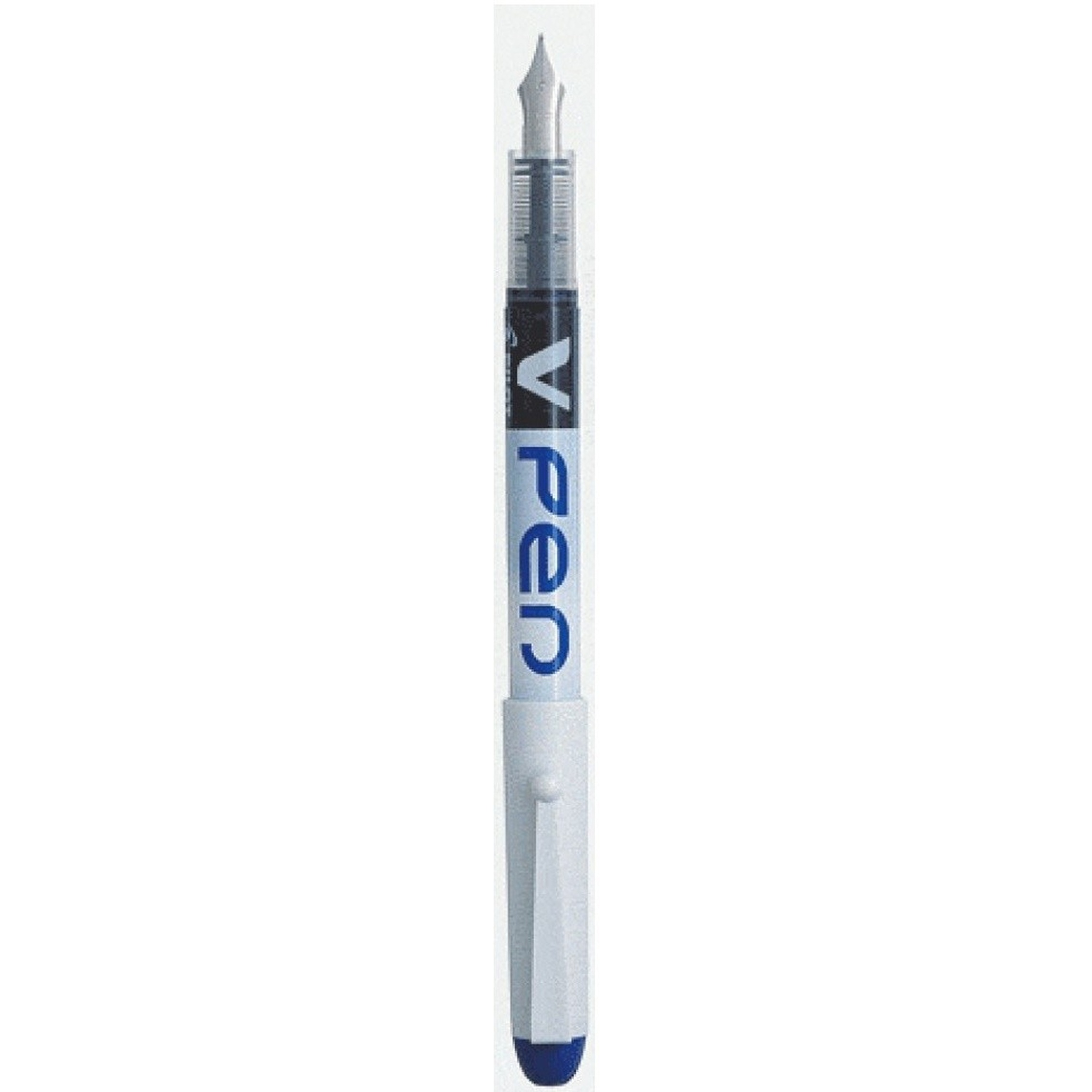 STYLO PLUME EFFAÇABLE - V-PEN - PLUME MOYENNE - BLEU