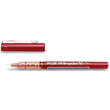 STYLO- ROLLER HI-TECPOINT V7 ENCRE LIQUIDE - ROUGE - POINTE MOYENNE