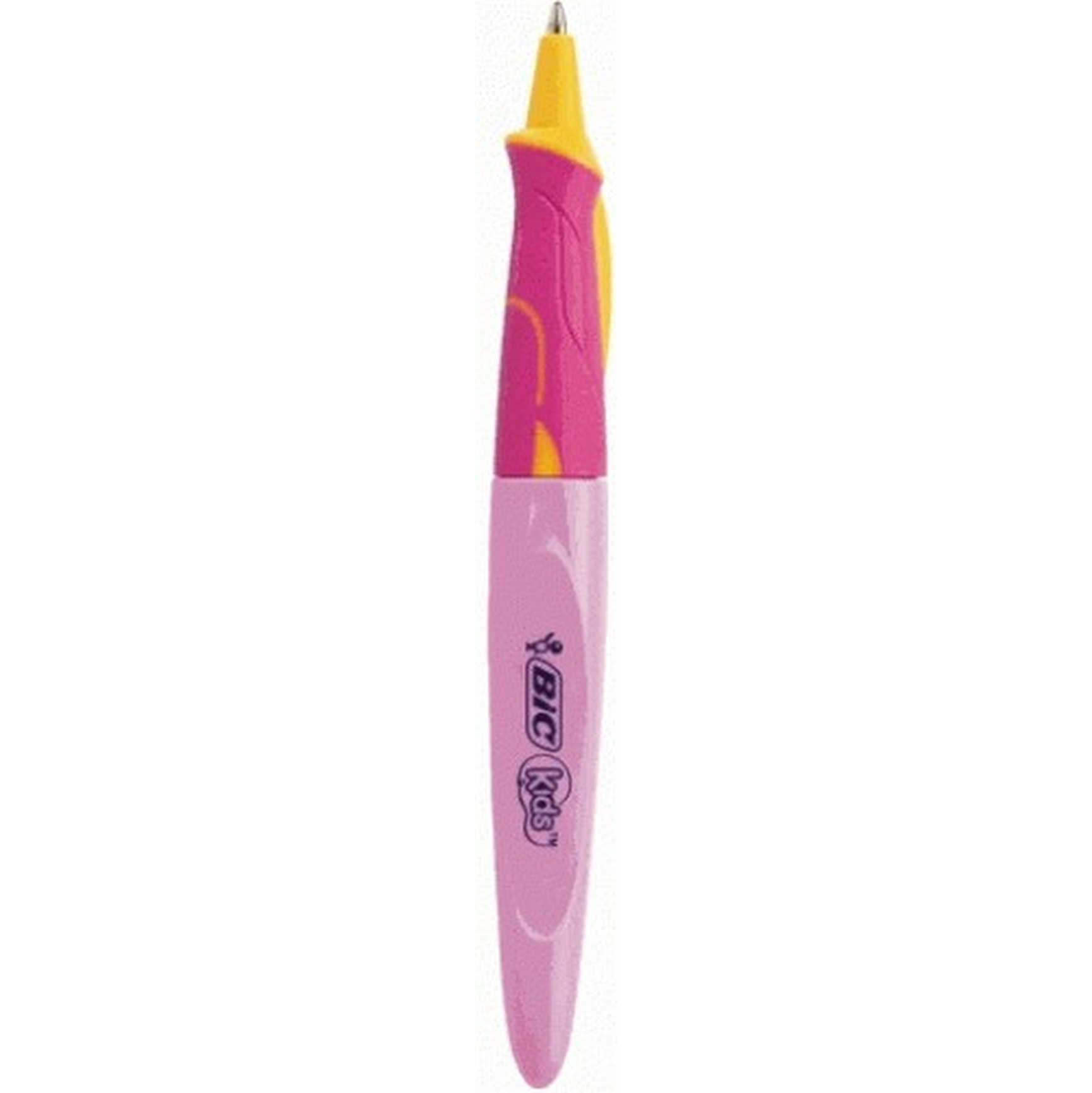  STYLO BILLE D'APPRENTISSAGE ROSE - ENCRE BLEUE