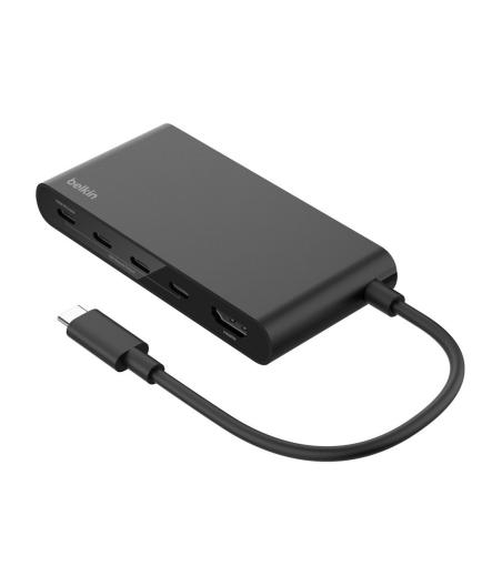 HUB BELKIN AVC021HQBK - 5 PORTS USB-C ET PORT HDMI 4K