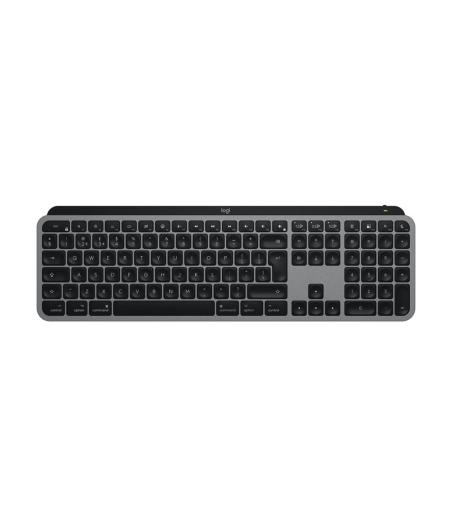 CLAVIER SANS FIL LOGITECH 920-011625 MX KEYS S POUR MAC - GRIS SIDERAL