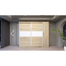 ARMOIRE 2650 ORMAN BLANC ET SONOMA