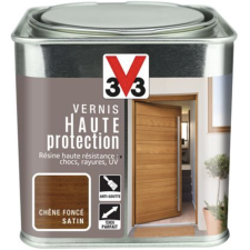 VERNIS V33 - 0.5L - CHÊNE FONCÉ SATIN EXTERIEUR