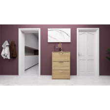 MEUBLE CHAUSSURE CIPO 03 - 3 ABATTANTS - 70,2x106,6x25 CM - CHENE