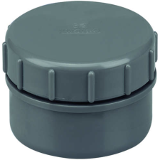 TAMPON DE VISITE PVC DIAMETRE 100 MM GRIS